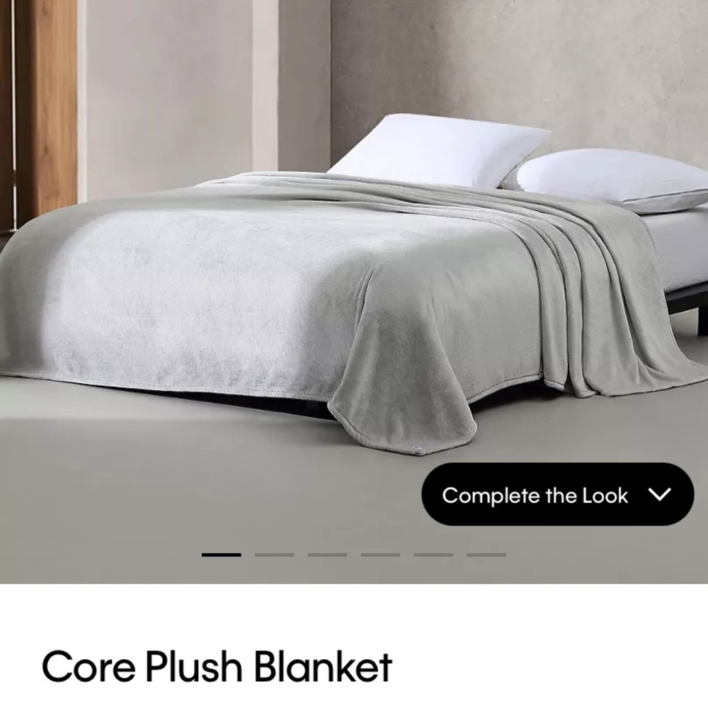 Calvin Klein core plush blanket